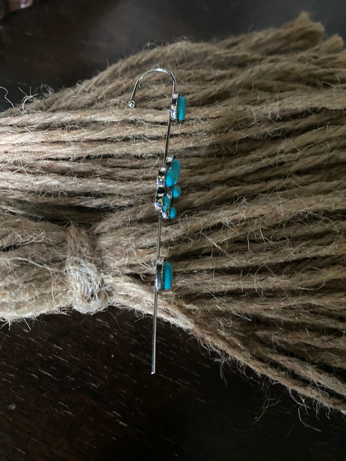 Rodeo Crawler Turquoise Earring