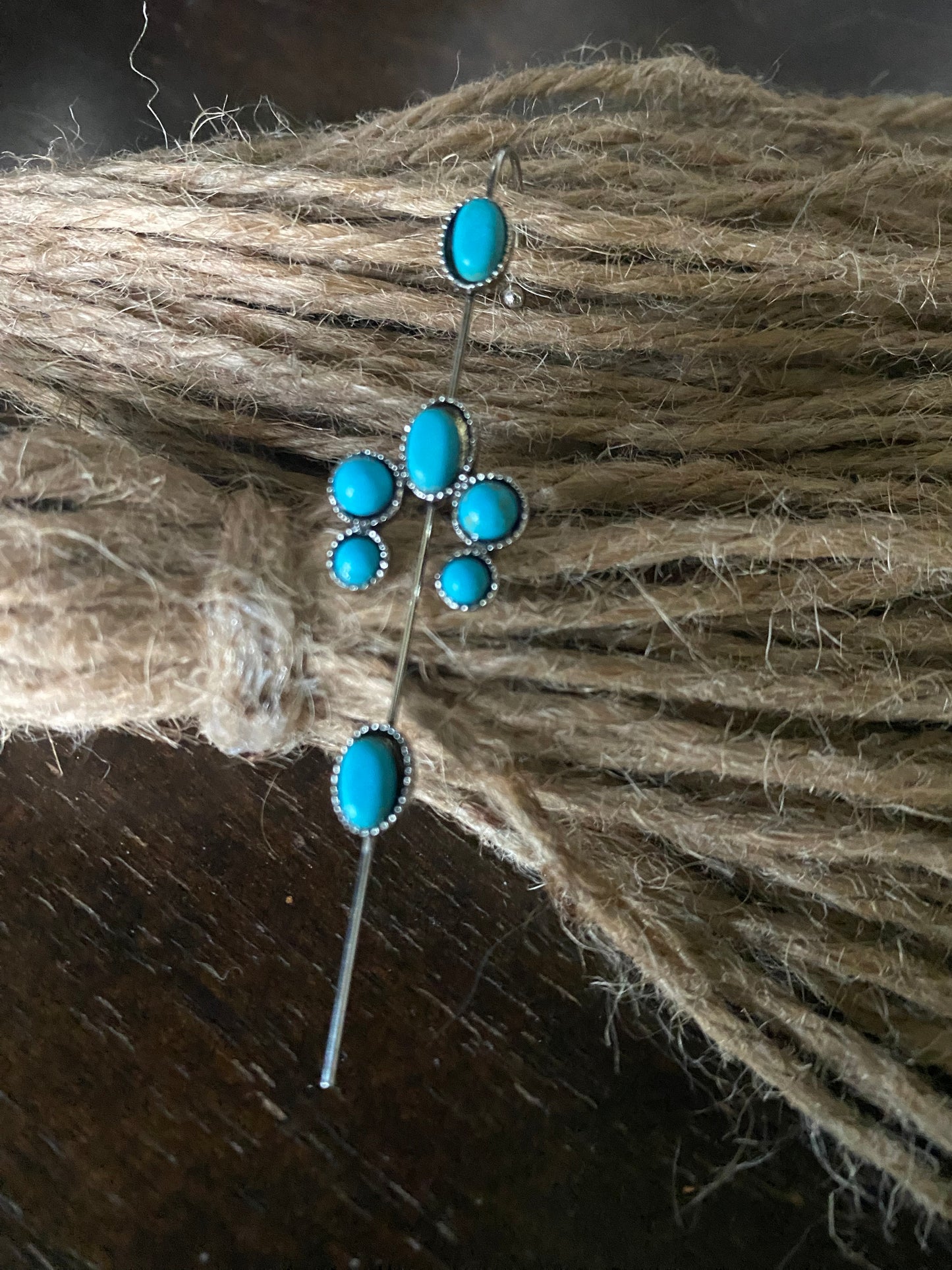 Rodeo Crawler Turquoise Earring